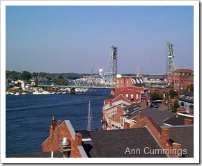 Downtown Portsmouth and Piscataqua River - New Hampshire - Ann Cummings 2007