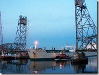 Portsmouth NH Memorial Bridge Middle Section Removed - Ann Cummings NH REALTOR